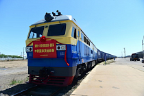 Новый маршрут грузового поезда Китай-Европа связал китайский порт Хуанхуа со столицей России