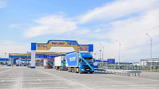 На ПП «Нурлы Жол» образовалась крупная транспортная очередь