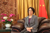  Генеральный консул КНР в южной столице г-жа Гэн Липин: Привет, яблочный город Алматы!