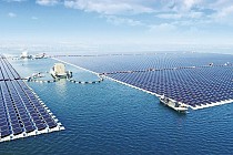 China is building second giant floating solar power plant