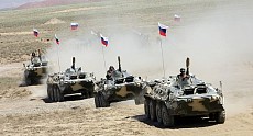 Russia and Tajikistan hold military exercises near Tajik-Afghan border 