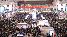 В Китае за первую неделю «чуньюнь» совершили более 1,4 млрд поездок