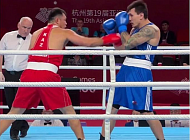 Два казахстанских боксера вышли в полуфиналы Азиады в Китае