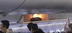 Exploding phone charger caused a fire on board of a China Southern Airlines plane 